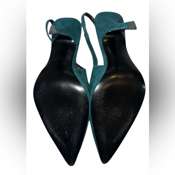 Marc Fisher Emerald Green Suede Heels Sleek Design💕 - Picture 4 of 6
